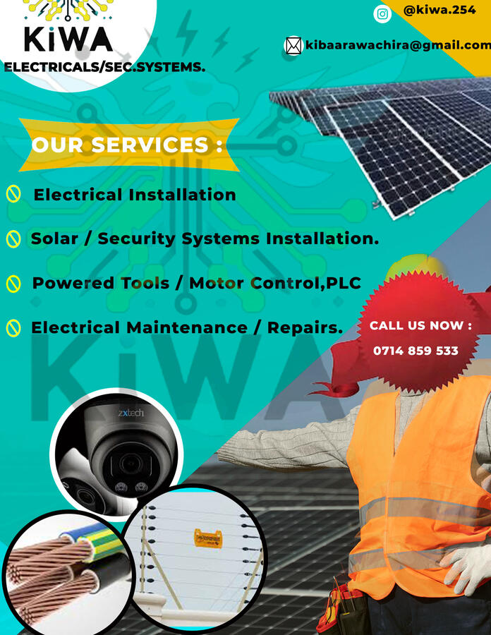 Schedule your installations/maintenance with experts.